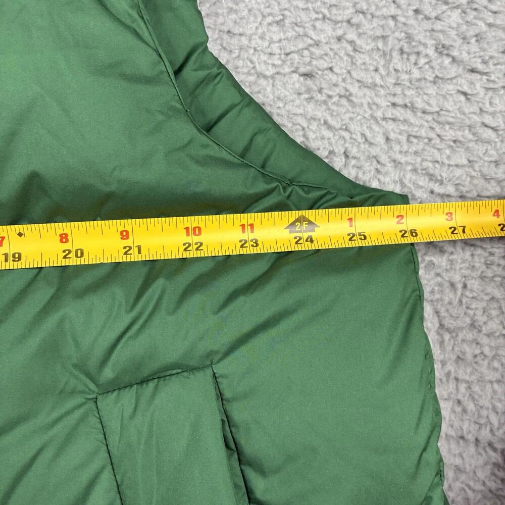 Lululemon Wunder Puff Cropped Vest Womens Everglade Green EVRG LW4BTNS 600 Fill - Picture 3 of 15